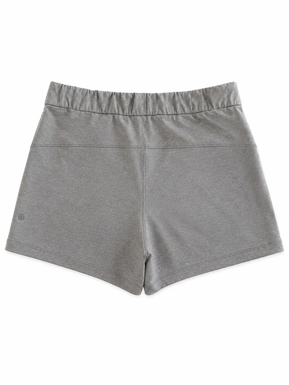 lululemon athletica Gray Elastic & Drawstring Athletic Shorts